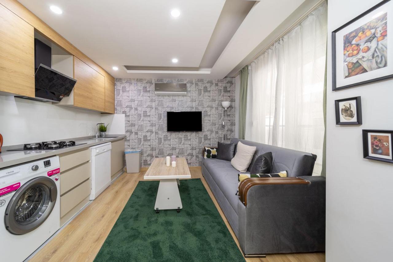 Modern And Cozy Apartment With Central Location And Balcony In Muratpasa, Antalya Exterior photo